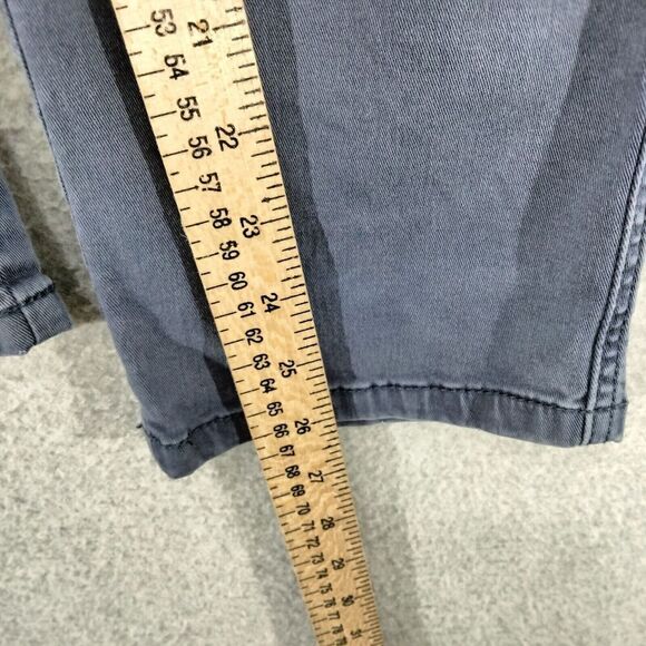 Torrid Ankle Pants Women Plus Size 18 Blue Stretch Flap Pockets Mid Rise Stretch - Picture 6 of 12